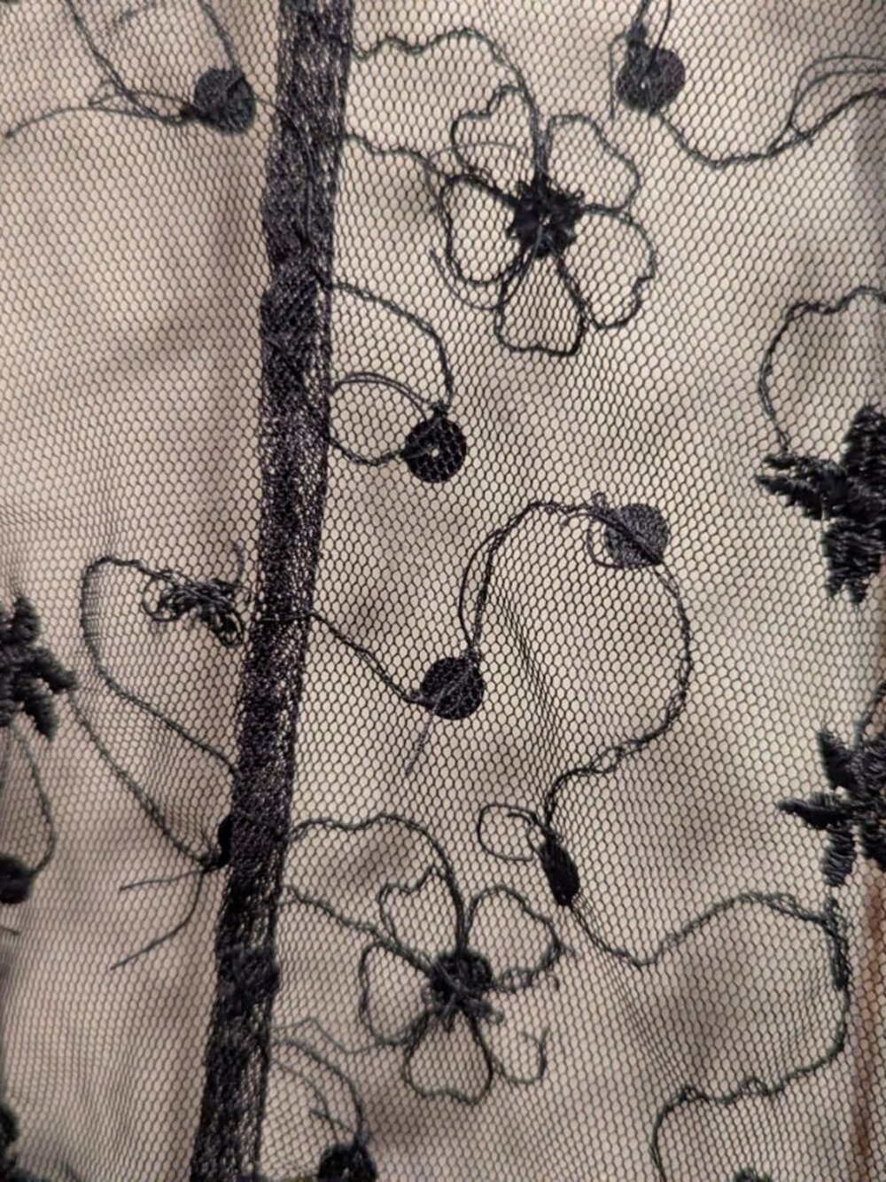 Cardigan Black sheer size 10 The Pyramid Collection - Picture 2 of 4